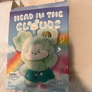 Thunder Cloud Disney Miniso Head in the Clouds Vinyl Plush Pendant